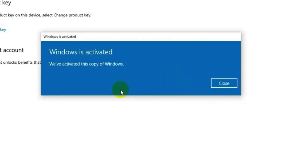 Activated windows 10-11
