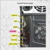 Intel Core i5 - 6th Gen Processor/Intel H110 Chipset DDR4 Motherboard/16GB DDR4 RAM/512GB Storage - Image 4